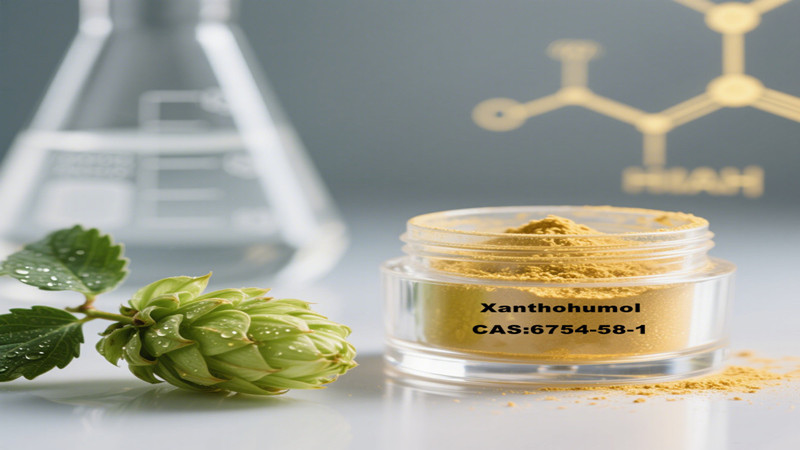 Premium Xanthohumol (CAS 6754-58-1) aus Hopfenextrakt: Hochreines bioaktives Flavonoid für Gesundheitsinnovationen