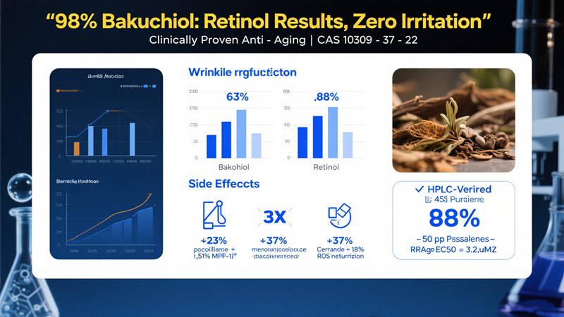 Bakuchiol 98 % (CAS 10309-37-2): Die wissenschaftlich fundierte Retinol-Alternative revolutioniert die Anti-Aging-Hautpflege
