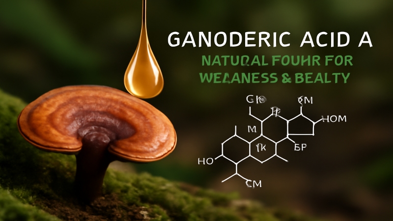 Entfesseln Sie die Kraft der Ganodermsäure A: Der natürliche Biowirkstoff aus dem Reishi-Pilz für Gesundheit und Schönheit