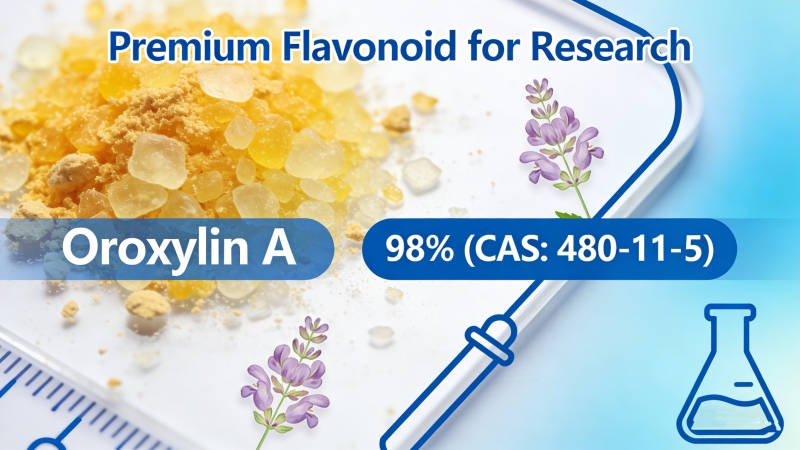 Oroxylin A 98% CAS 480-11-5