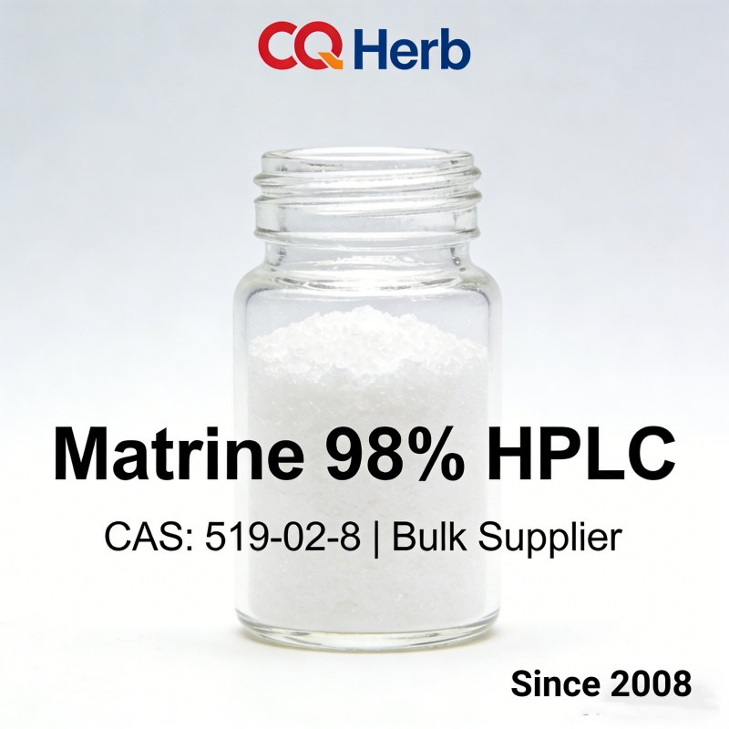 High Purity Matrine 98% HPLC Powder CAS 519-02-8 Manufacturer - CQ Herb