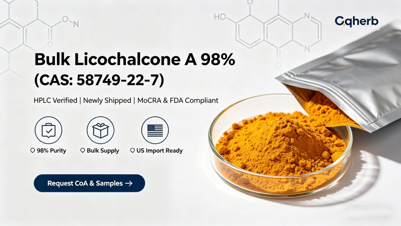 Licochalcon A 98% Pulver (CAS: 58749-22-7) | HPLC-geprüfter Lieferant